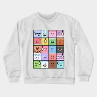 Emoteacons Crewneck Sweatshirt